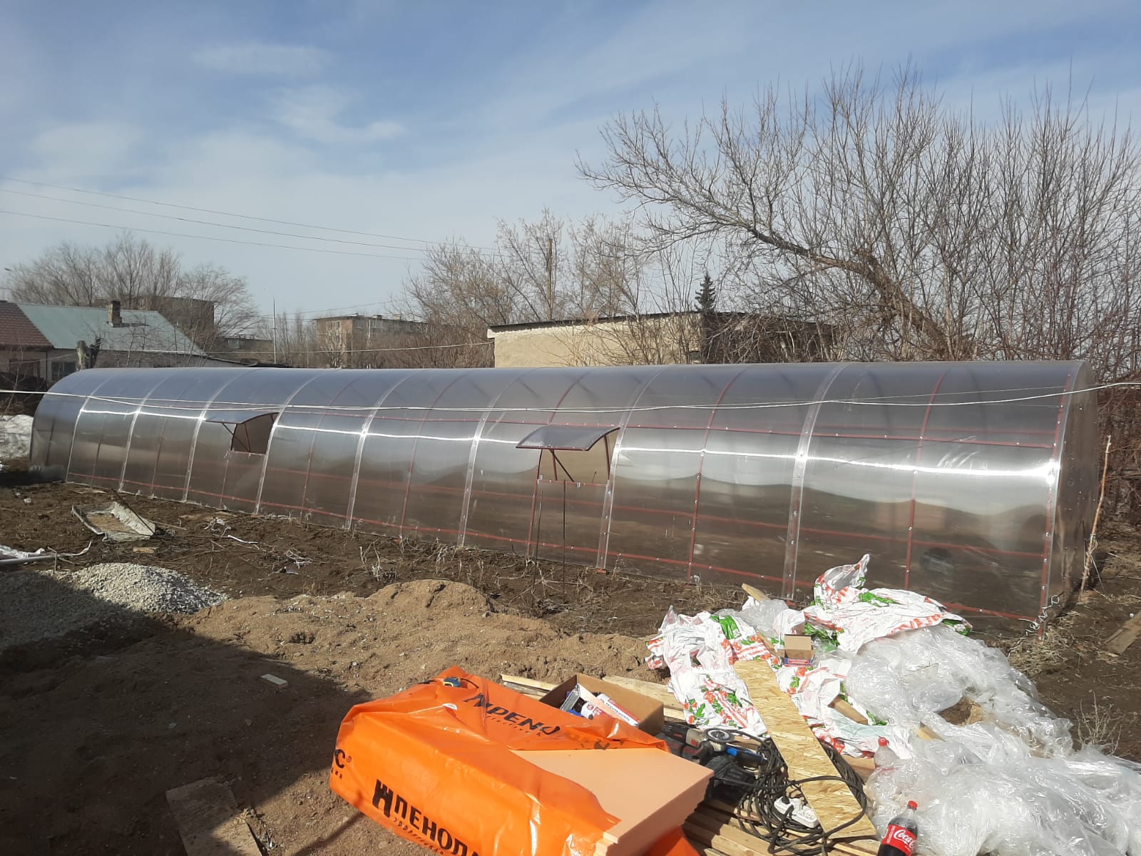 Greenhouse Kraft - Теплицы из поликарбоната в рассрочку, установка ...